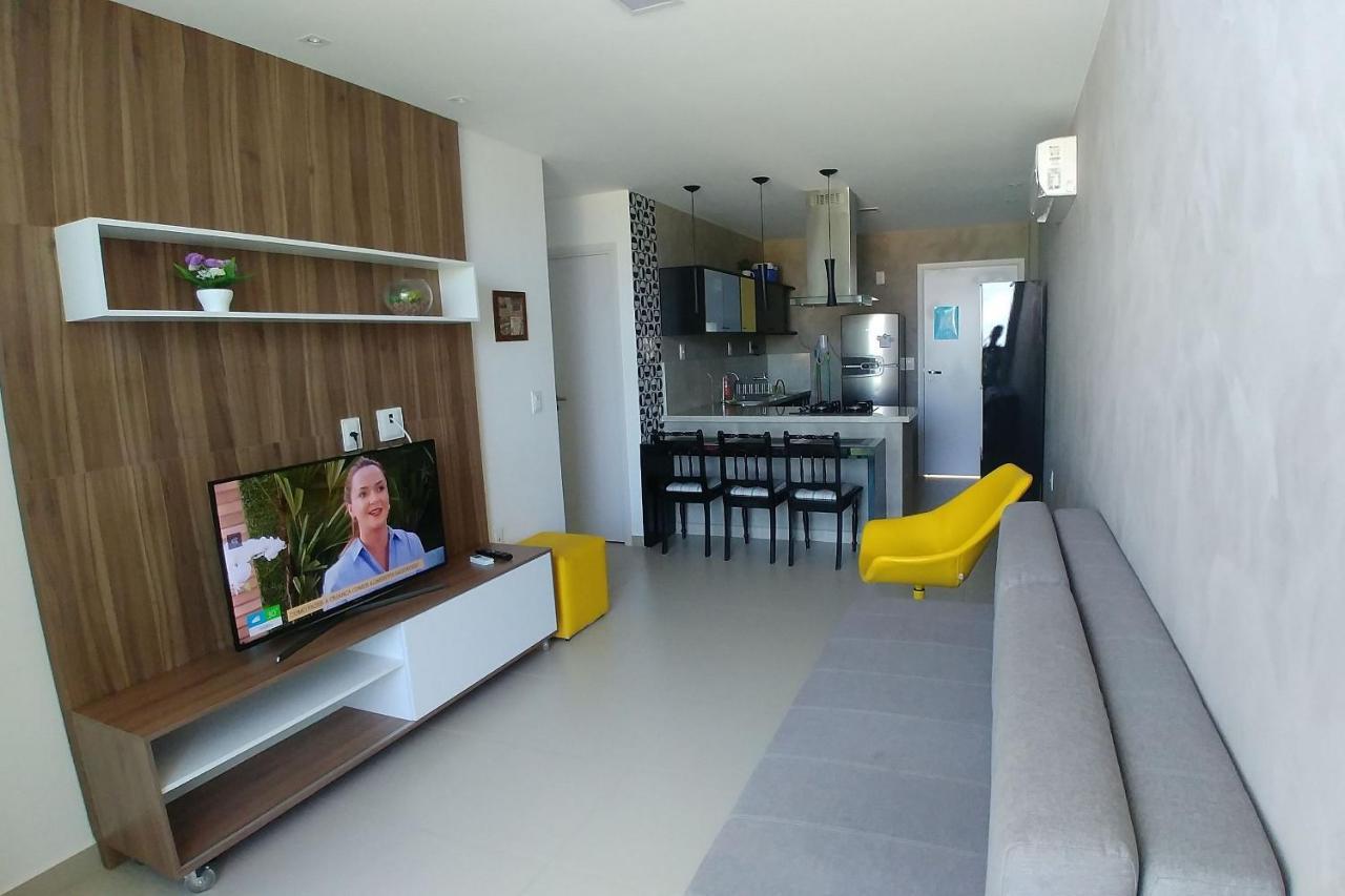 شقة Areias Do Mar ! Charmoso E Com Ar Na Sala A318 بارا دي ساو ميجيل المظهر الخارجي الصورة